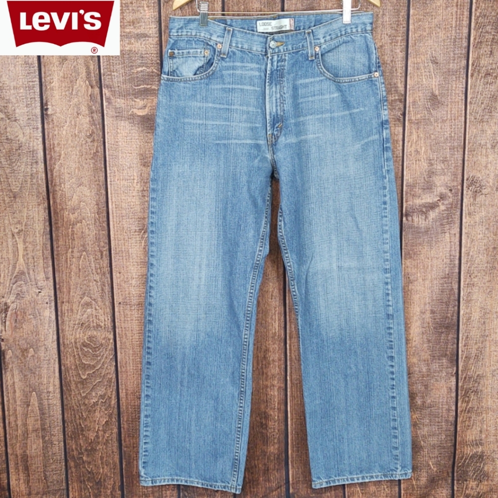 33x30 Vtg '98 Loose Straight Men's Jeans Excellent Condition